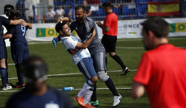 Fútbol para ciegos: Los Murciélagos eliminaron a Inglaterra y son semifinalistas