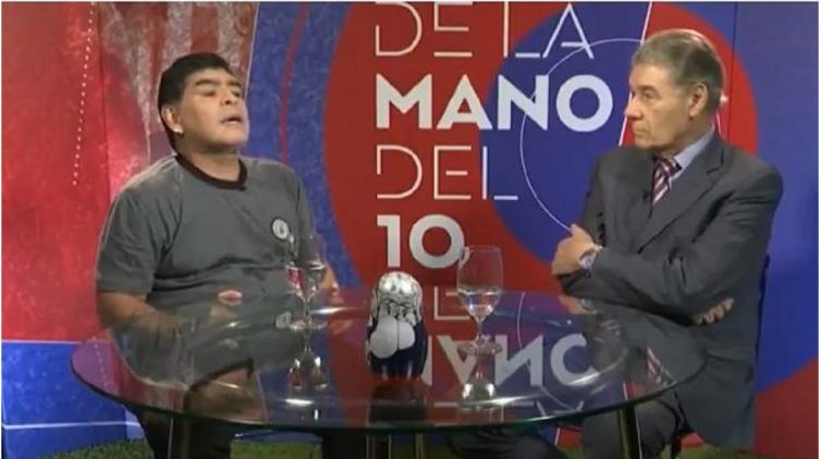 Maradona defendió a Lionel Mess: 