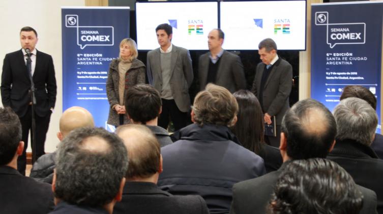 La provincia presentó la Semana Comex 2018