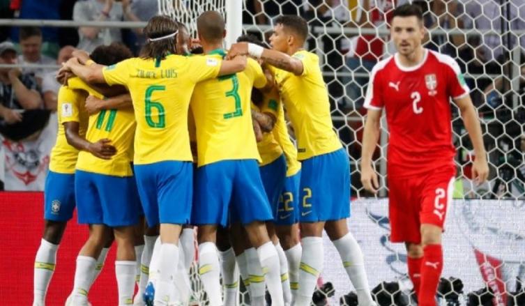 Brasil eliminó a Serbia y clasificó en la misma llave que Argentina
