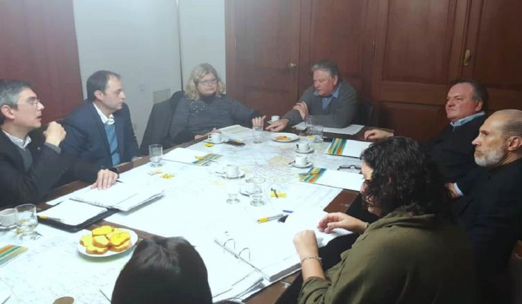 Balagué concurrió a la Cámara de Senadores