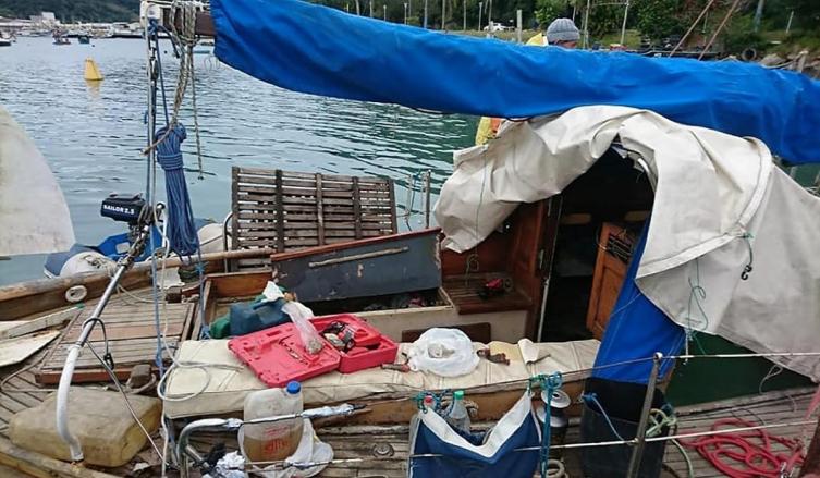 Aparecieron a salvo los tres argentinos que navegaban en velero en el sur de Brasil