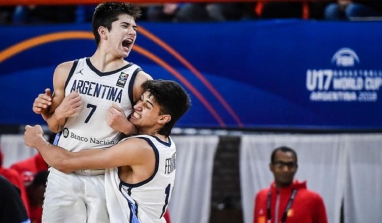 Argentina venció a Mali por 70-69 y se quedó con el 11° puesto del mundial U17