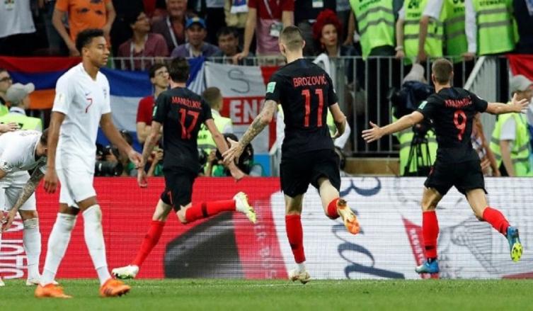Croacia se lo dio vuelta a Inglaterra y jugará la final por primera vez