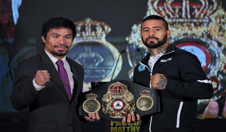 Matthysse saca pecho y le avisa a Pacquiao: 