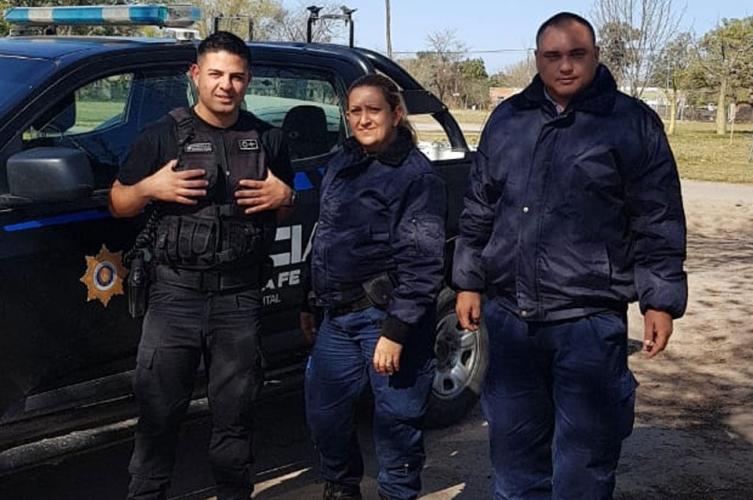 Policías salvaron a una beba de 40 días
