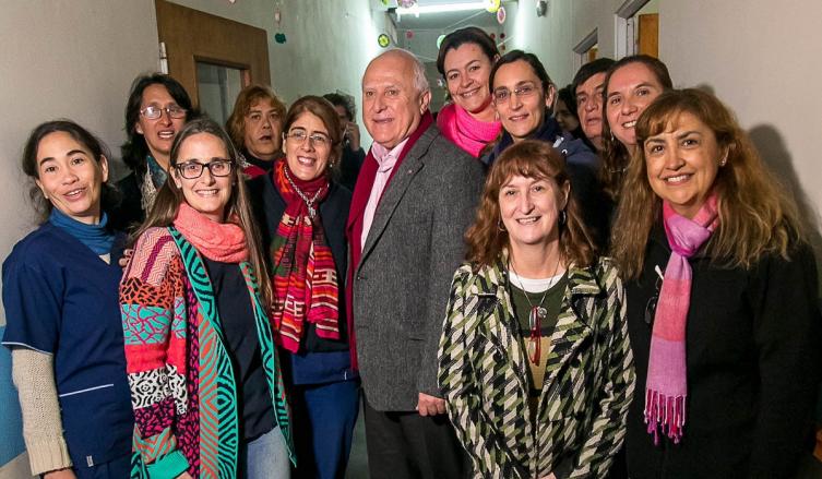 Lifschitz recorrió las instalaciones