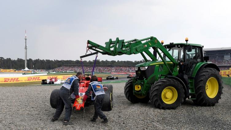 Fórmula 1: ¿Vettel se despistó por la presión de Hamilton?