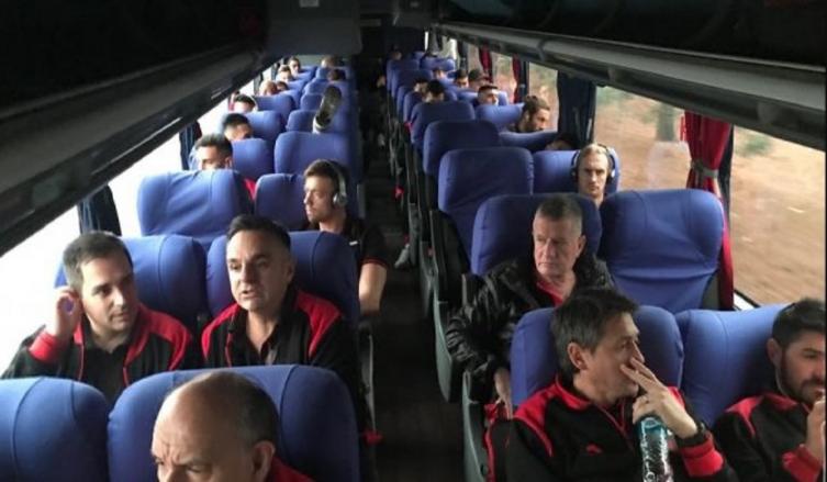 Colón está en San Pablo para el partido del jueves