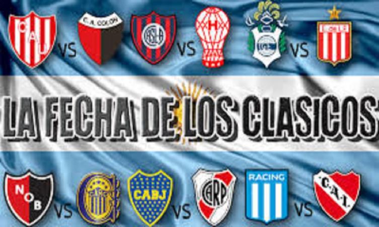 Superliga: cuándo se jugarán los clásicos del fútbol argentino