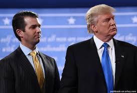 Trump admitió que su hijo se reunió con rusos para obtener datos de Hillary