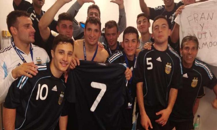 Fútbol: Los Halcones sumaron otra goleada en el mundial