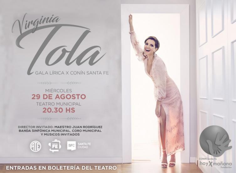 Virginia Tola: Gala Lírica por Conin Santa Fe