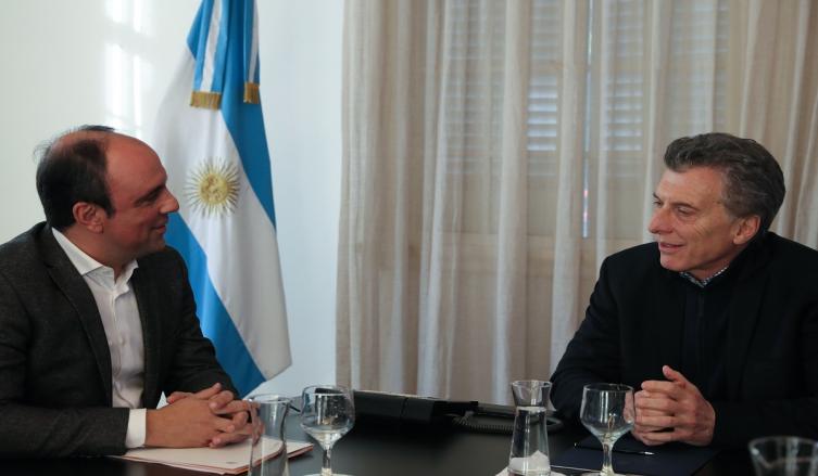 Macri abordó con Corral temas clave para Santa Fe 