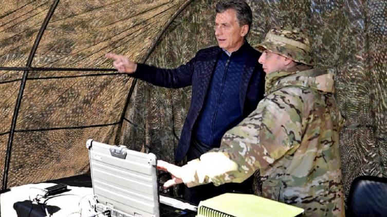 Macri desplegó a las Fuerzas Armadas para la seguridad interior