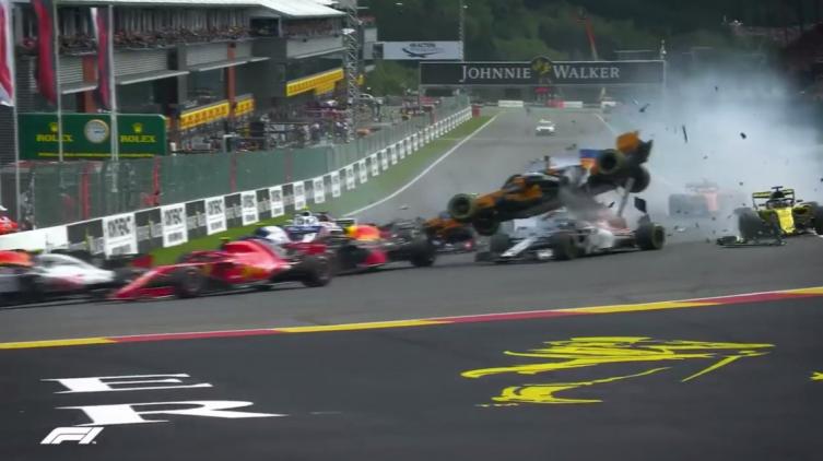 Accidente de Fernando Alonso en la Fórmula 1: el auto salió volando de la pista