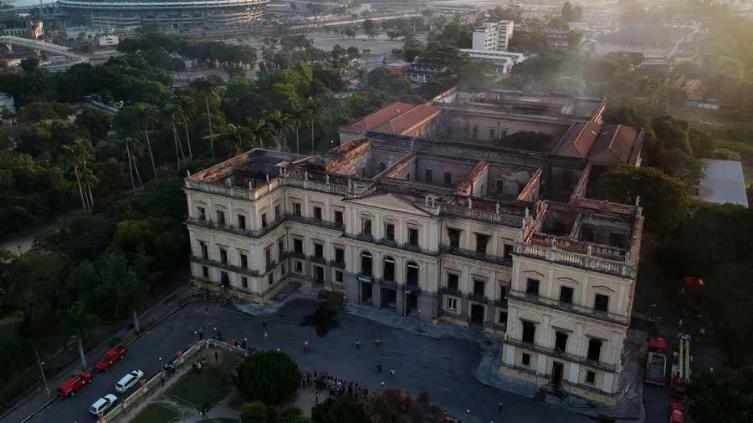 Brasil: el museo destruido por el incendio no tenía seguro ni brigada de bomberos