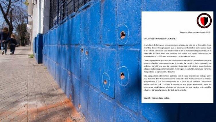 Agrupación leprosa expulsó al abogado detenido por la balacera