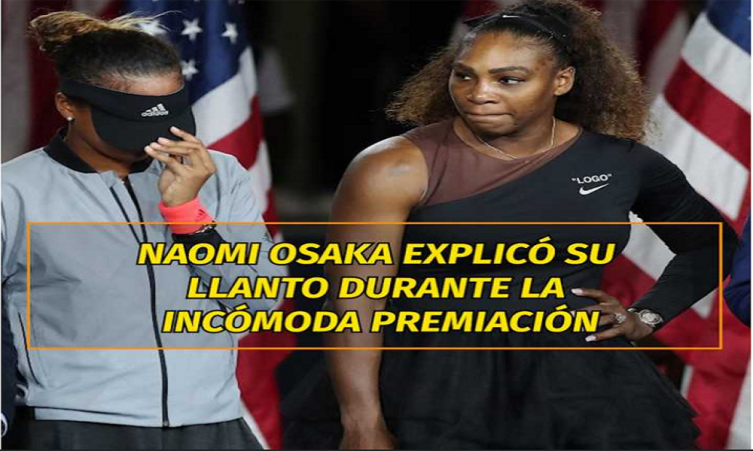 Naomi Osaka, la campeona triste: por qué lloró durante la incómoda premiación del US Open