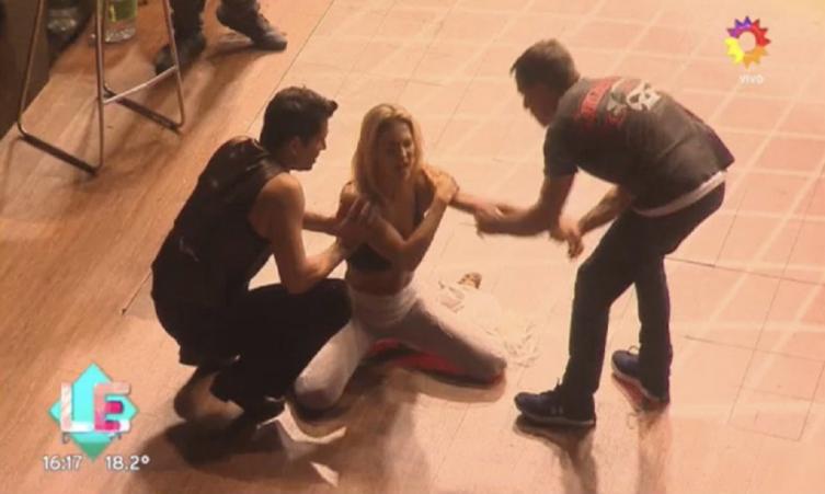 El tremendo accidente de Macarena Rinaldi en un ensayo del Bailando 2018