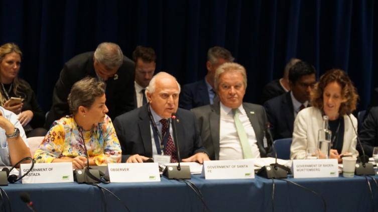 Lifschitz asumió la copresidencia para Latinoamérica de la Coalición Under2