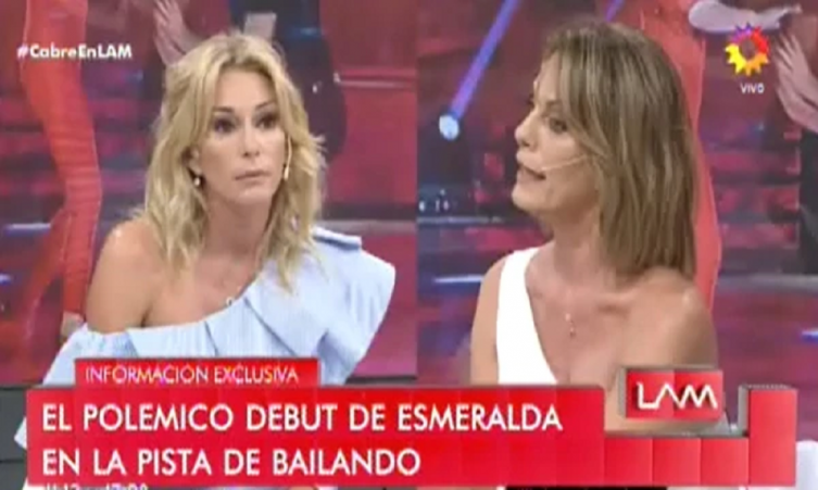 Fuerte cruce entre Yanina Latorre y Nequi Galotti