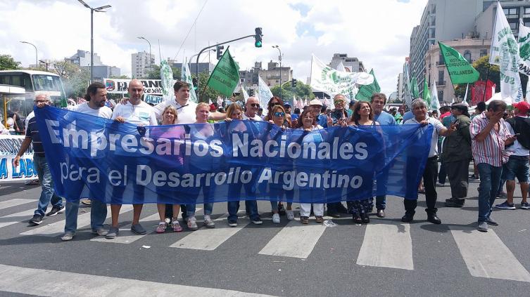 Empresarios nacionales expresaron su adhesión al paro nacional