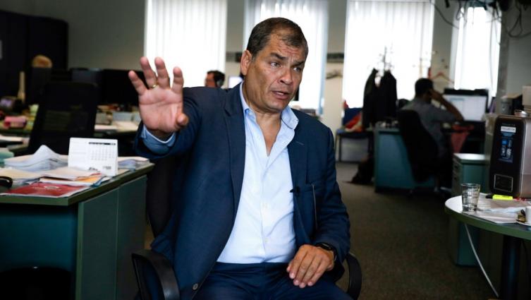 La Fiscalía de Ecuador pide llamar a juicio a Rafael Correa por el secuestro de un opositor