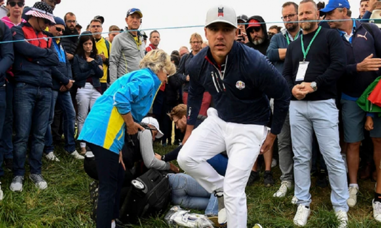 Horror en la Copa Ryder: una pelota de golf golpeó a una espectadora y le explotó un ojo