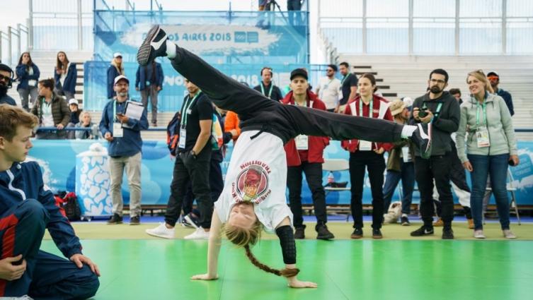 JJ. OO. de la Juventud: debutó el breaking y la atleta argentina quedó eliminada