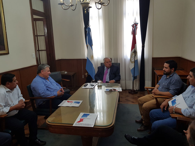 Rafael Gutiérrez recibió a presidentes comunales 