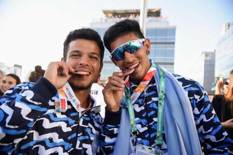 El dúo dinámico que ganó la primera medalla para Argentina