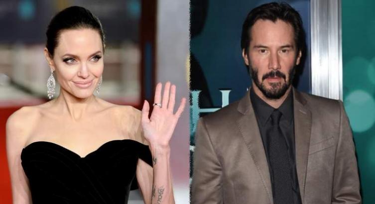 Brad Pitt ya fue: Angelina Jolie estaría saliendo con Keanu Reeves