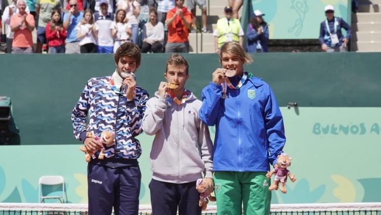 Facundo Díaz Acosta perdió la final de tenis y se quedó con la medalla de plata