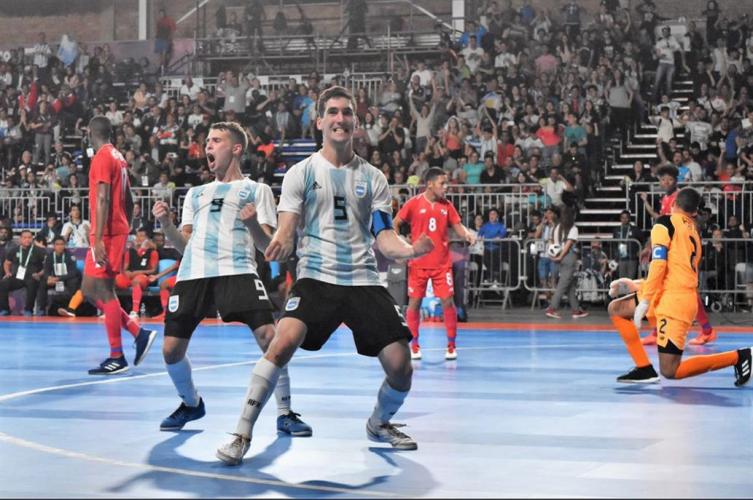 El futsal argentino aplastó a Panamá y clasificó a la semifinal