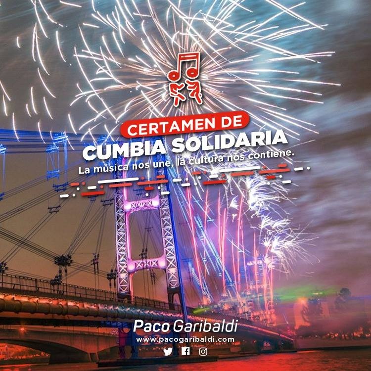 Convocan a artistas a un certamen de Cumbia Solidario
