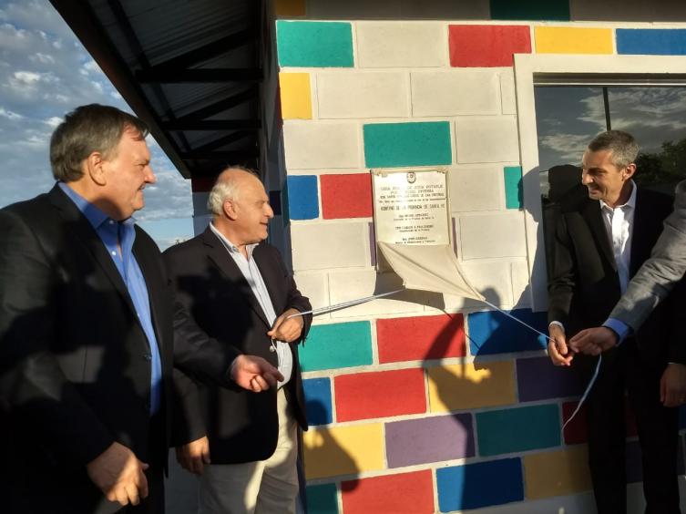El Gobernador Lifschitz visitó San Cristóbal