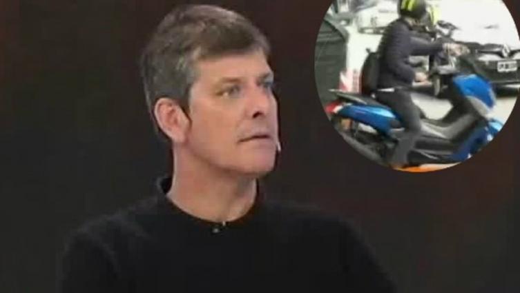 Mario Pergolini se escapó de la prensa y cometió una grave infracción