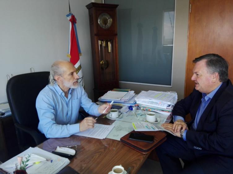 Reunión con el Secretario de Educación Di Paolo