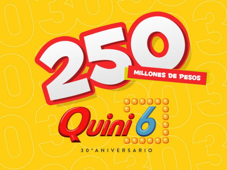 Este domingo el Quini 6 sorteará $250 millones