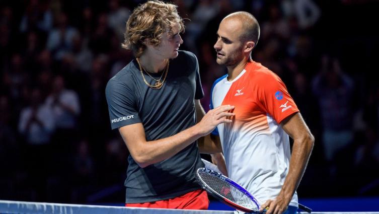 Sorpresa en Basilea: Alexander Zverev perdió contra el 93° del ranking
