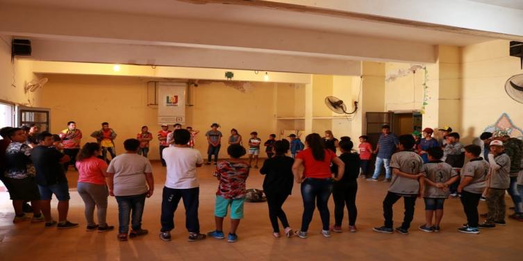 Somos Barrio realizó un taller intensivo de murga  