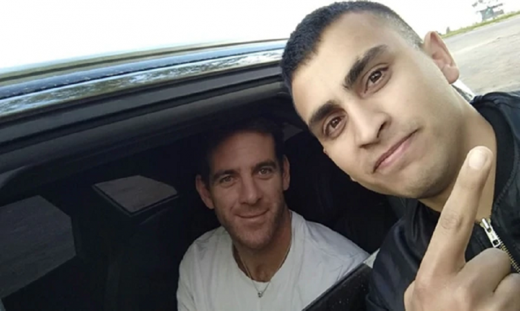El gesto de Juan Martín del Potro que sorprendió a un joven en la Ruta 3