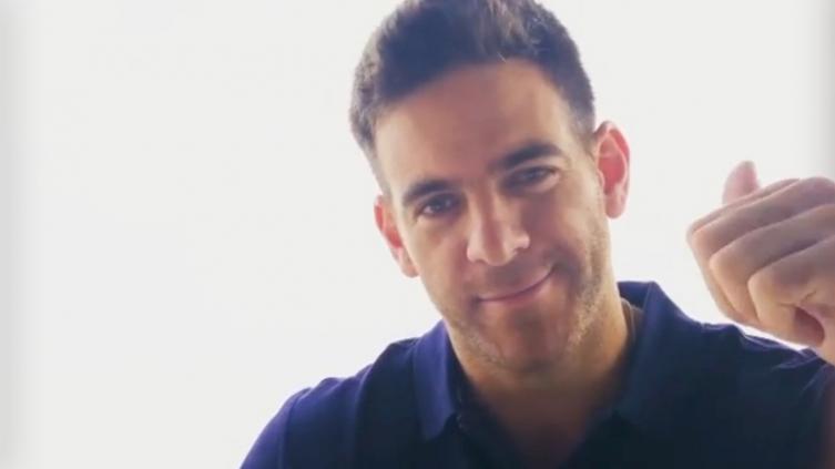 Del Potro abrió el corazón para sus fans: “Es una lucha día a día”