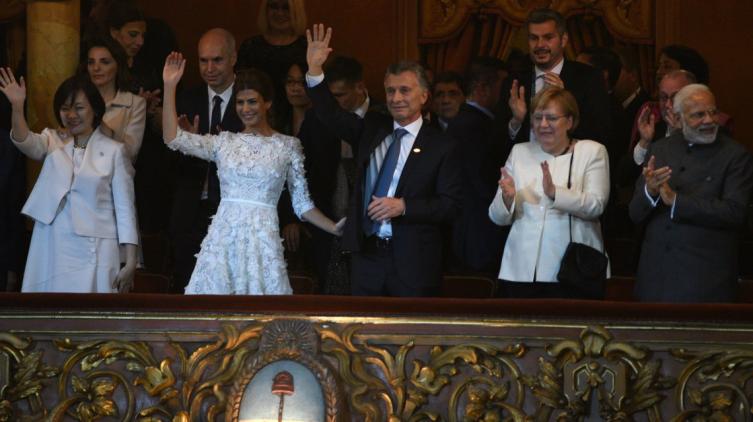 Macri se emocionó hasta las lágrimas en el cierre de la gala del G20