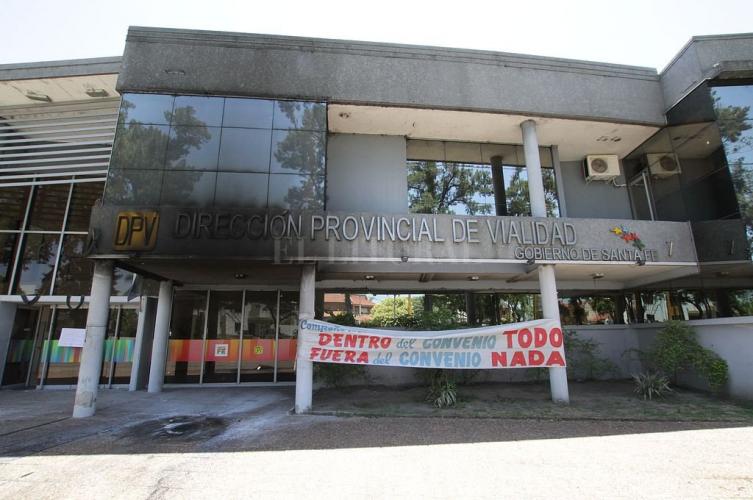 Graves daños al edificio de Vialidad  