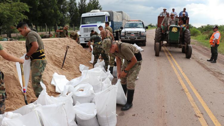Se elevan a 83 las personas evacuadas por la provincia 
