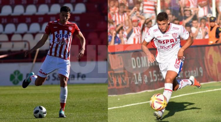 Mariano Gómez y Nicolás Andereggen, quedarían afuera del plantel de Unión