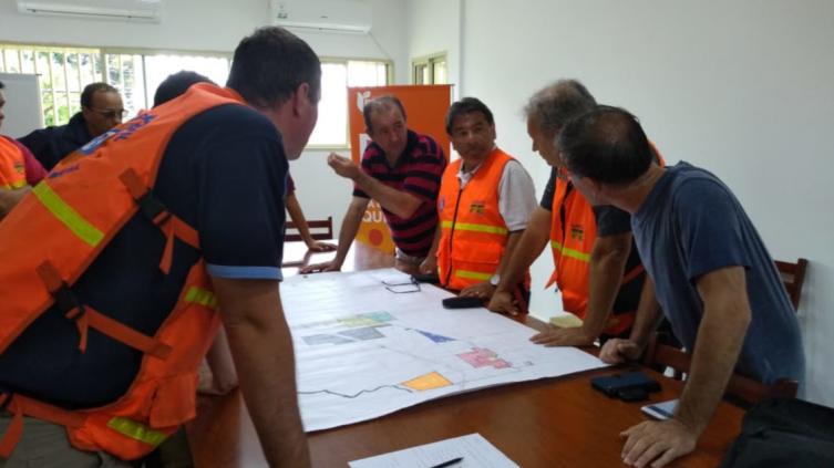 La provincia trabaja en Recreo por la emergencia hídrica