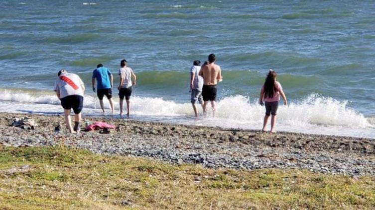 Inédita ola de calor en Tierra del Fuego